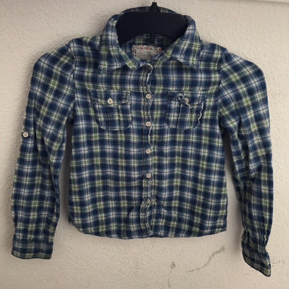 Girl's heritage 1981 button down flannel size M